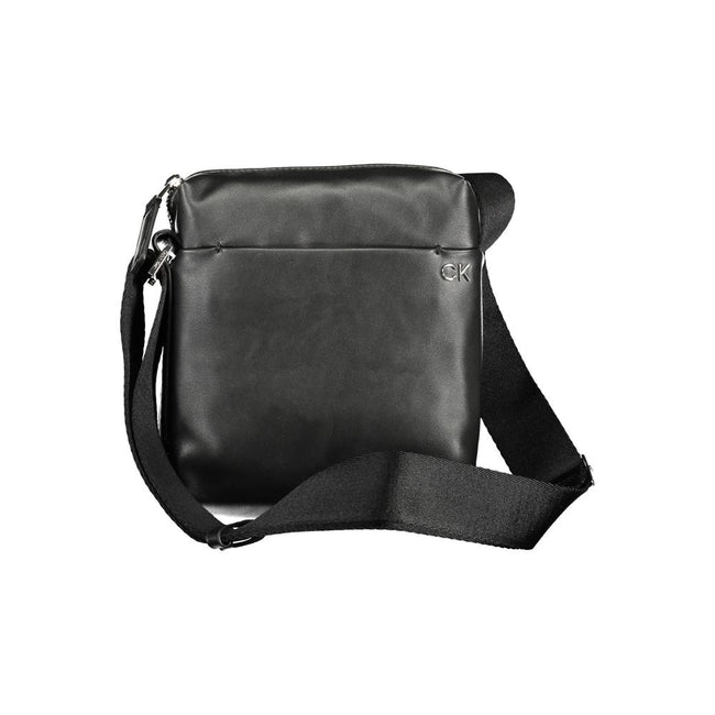 Calvin Klein Schwarze Polyester-Umhängetasche