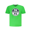 North Sails Herren-T-Shirt aus Verde-Baumwolle