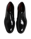 Dolce & Gabbana Schwarze Leder Schnürschuhe Derby Kleid Formelle Schuhe