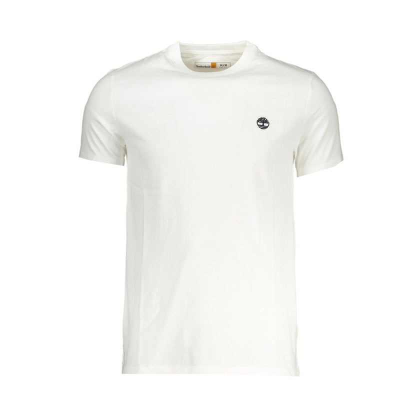 Timberland Bianco Baumwoll-T-Shirt für Herren