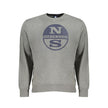 North Sails Grigio Baumwoll-Sweatshirt für Herren