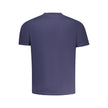 North Sails Blu Baumwoll-T-Shirt für Herren