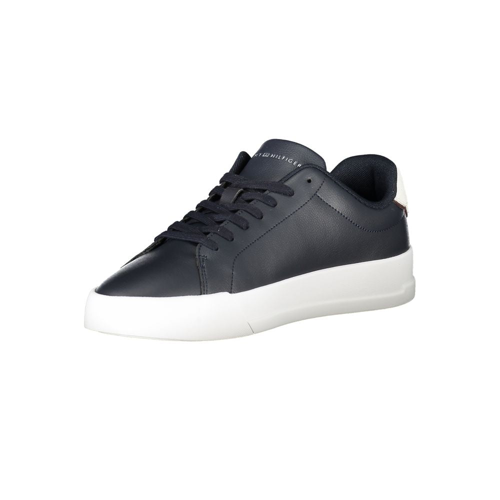 Tommy Hilfiger Blue Polyester Sneakers