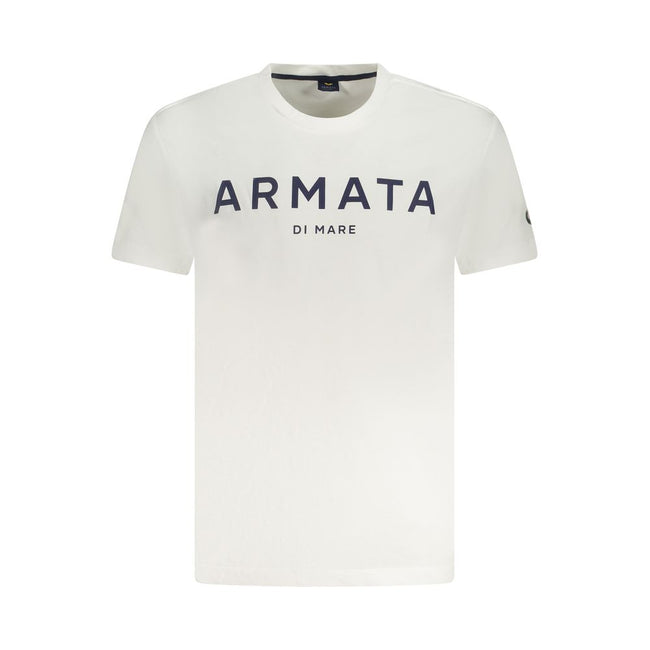 Armata Di Mare Bianco Baumwoll-T-Shirt für Herren
