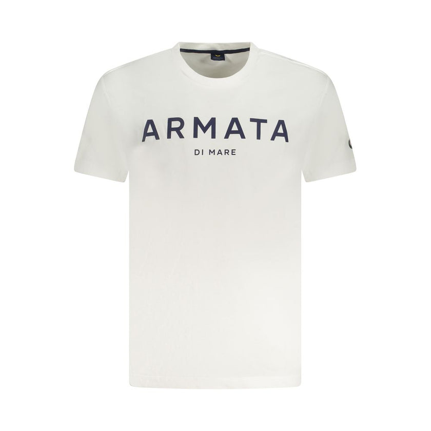 Armata Di Mare Bianco Baumwoll-T-Shirt für Herren