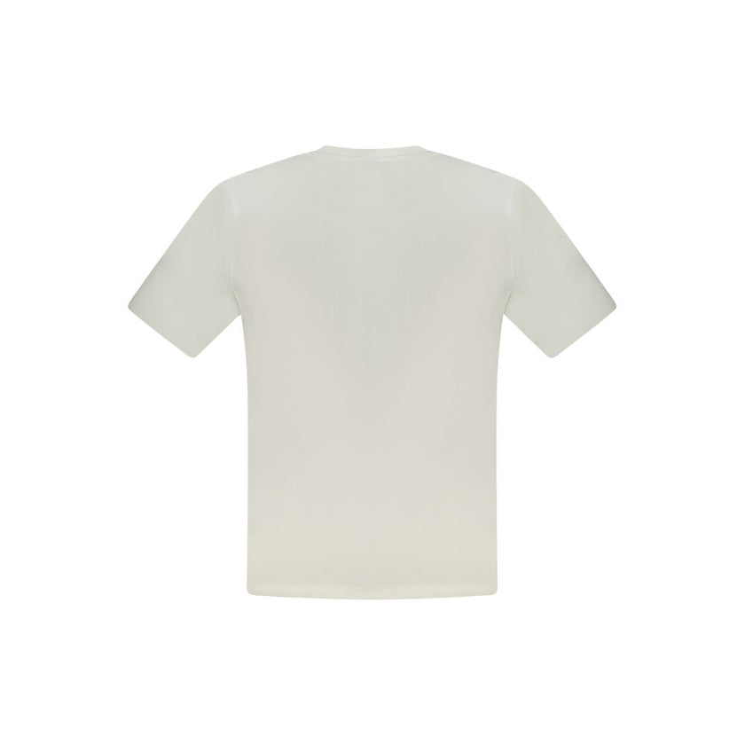 North Sails Bianco Baumwoll-T-Shirt für Herren