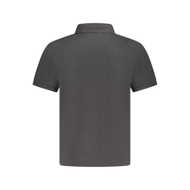 North Sails Schwarzes Herren-Poloshirt aus Baumwolle