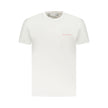 Trussardi Weißes Herren-T-Shirt aus Baumwolle