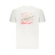 Trussardi Weißes Herren-T-Shirt aus Baumwolle