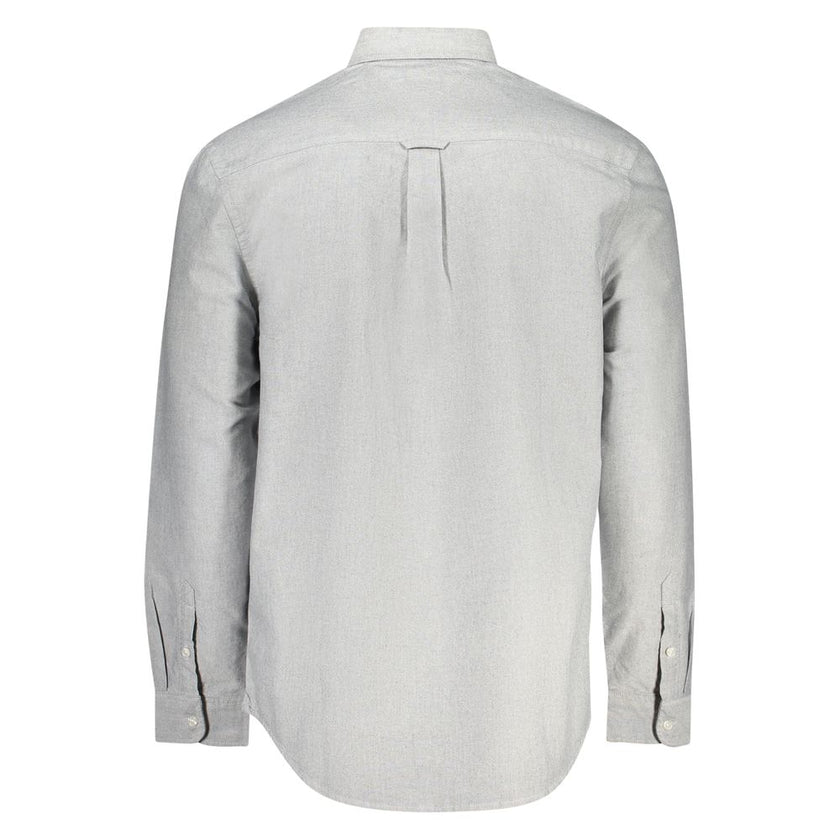 Tommy Hilfiger Graues Baumwollhemd
