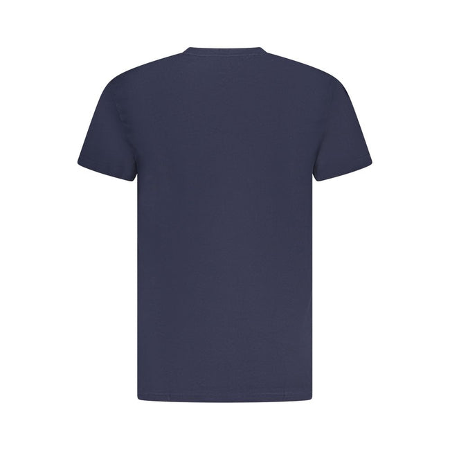 Tommy Hilfiger Blaues Baumwoll-T-Shirt für Herren