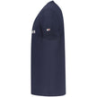 Tommy Hilfiger Blaues Baumwoll-T-Shirt für Herren