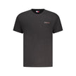 Tommy Hilfiger Schwarzes Baumwoll-T-Shirt für Herren