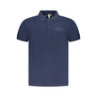 Accademia Militare Blu Cotton Herren Poloshirt