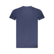 Accademia Militare Blu Baumwoll-T-Shirt für Herren