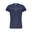 Accademia Militare Blu Baumwoll-T-Shirt für Herren