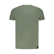 Accademia Militare Verde Baumwoll-T-Shirt für Herren