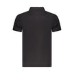 Accademia Militare Schwarzes Baumwoll-Poloshirt für Herren