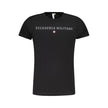 Accademia Militare Schwarzes Baumwoll-T-Shirt für Herren