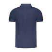 Accademia Militare Blu Cotton Herren Poloshirt