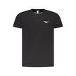 Accademia Militare Schwarzes Baumwoll-T-Shirt für Herren
