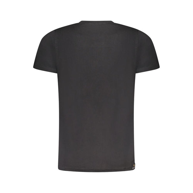 Esercito 1659 Schwarzes Baumwoll-T-Shirt für Herren