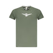 Accademia Militare Verde Baumwoll-T-Shirt für Herren