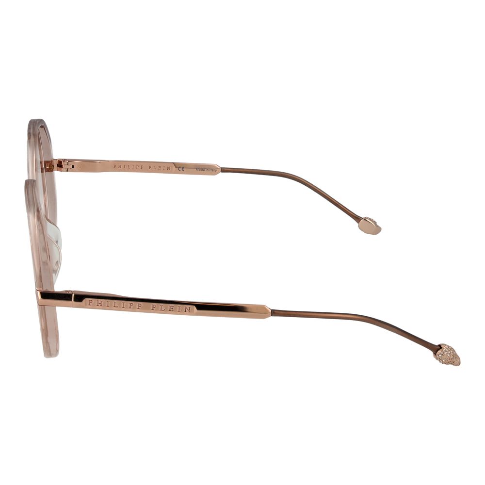 Philipp Plein Rosa Cellulose-Acetat-Brille (Gestell)