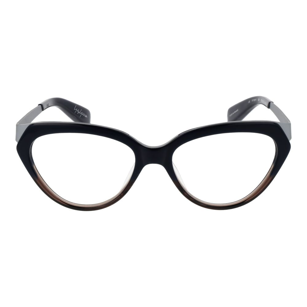 Yohji Yamamoto Schwarze Acetatbrille (Gestell)