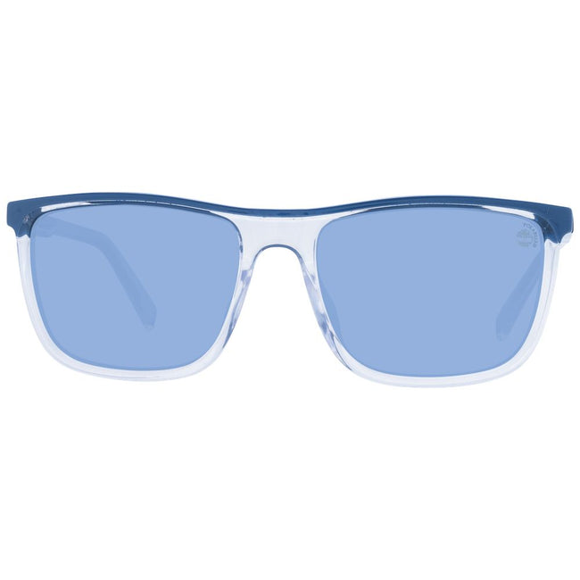 Timberland Weiße Sonnenbrille aus Kunststoff