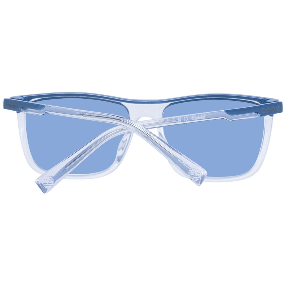 Timberland Weiße Sonnenbrille aus Kunststoff
