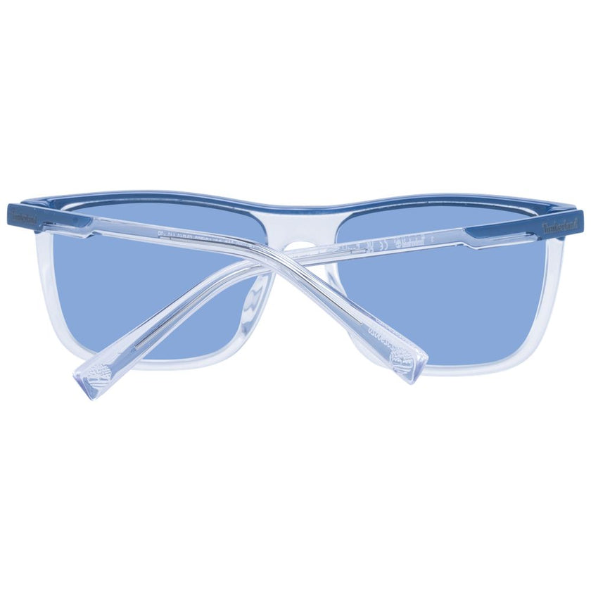 Timberland Weiße Sonnenbrille aus Kunststoff