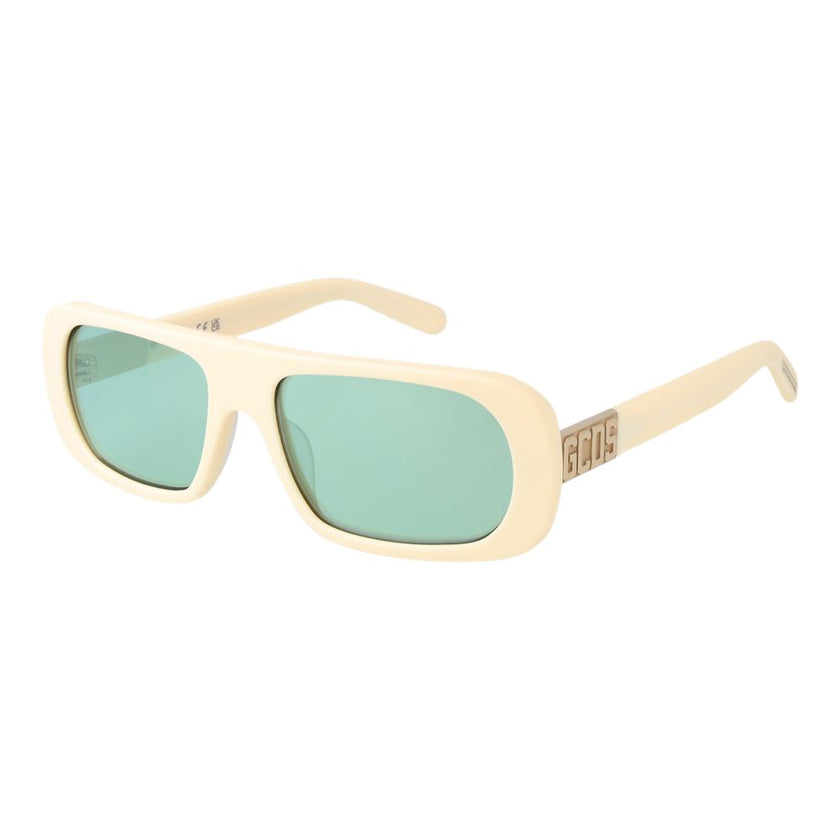 GCDS Sonnenbrille aus beigem Azetat