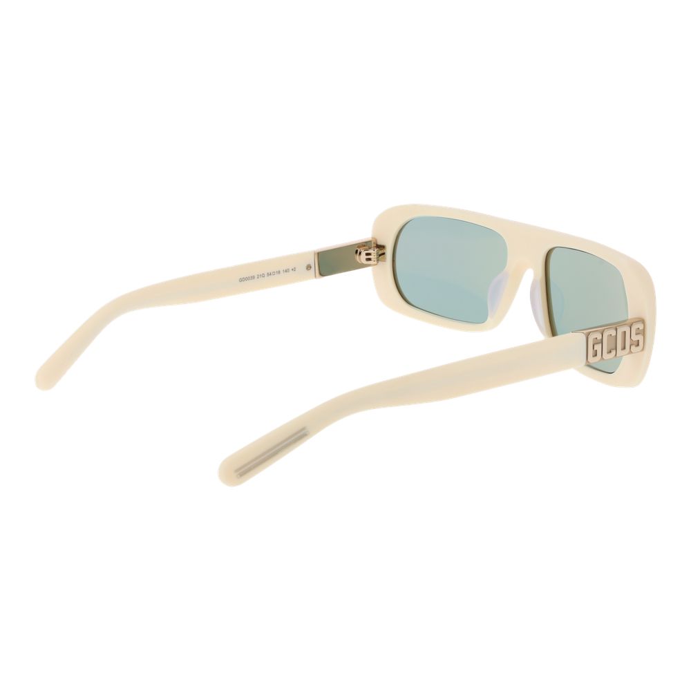 GCDS Sonnenbrille aus beigem Azetat
