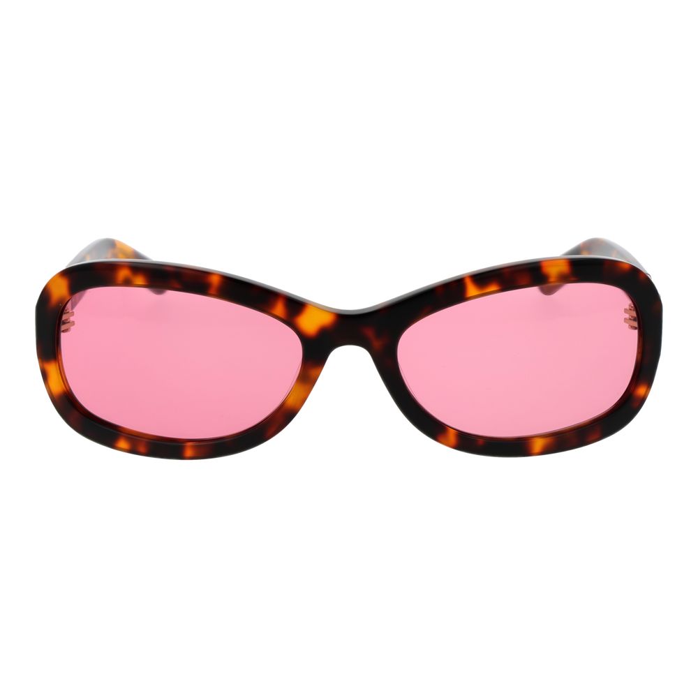 GCDS Braune Sonnenbrille aus Azetat