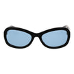 GCDS Schwarze Sonnenbrille aus Acetat