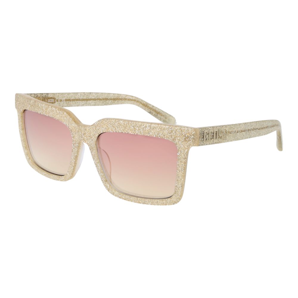 GCDS Sonnenbrille aus Goldacetat