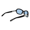 GCDS Schwarze Sonnenbrille aus Acetat