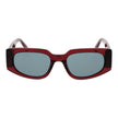 Gant Sonnenbrille aus Burgunderrotem Acetat