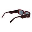 Gant Sonnenbrille aus Burgunderrotem Acetat