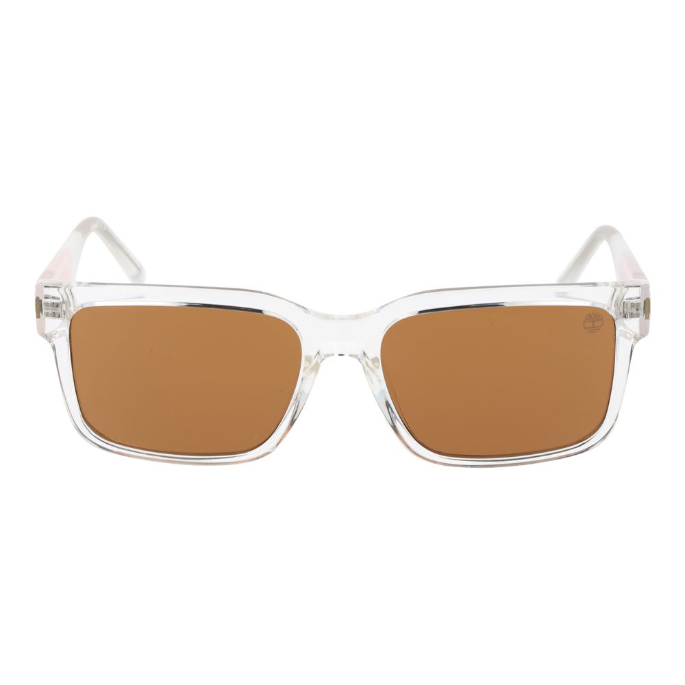 Timberland Transparente Sonnenbrille aus Edelstahl