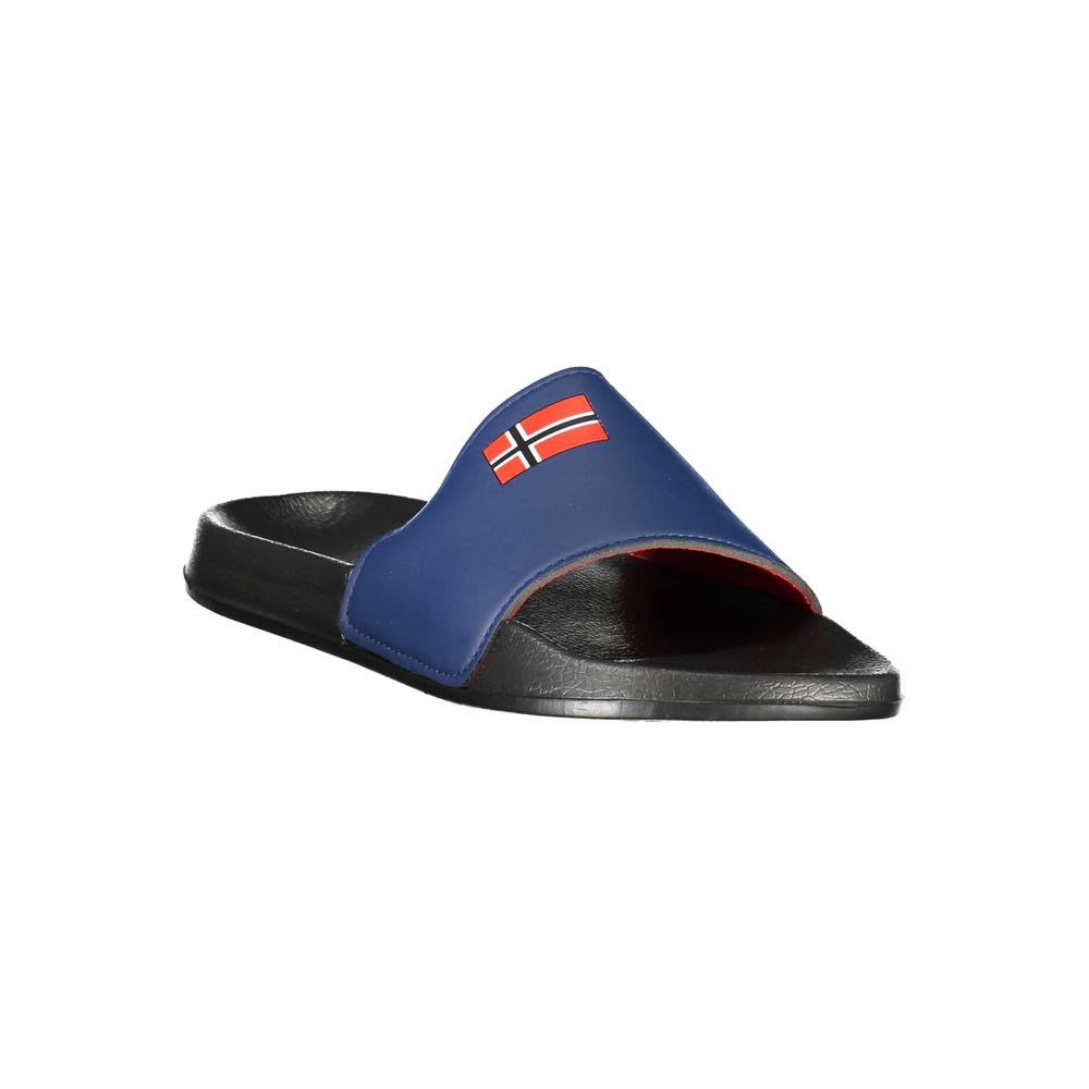 Norway 1963 Schwarze Kunststoff-Sandalette