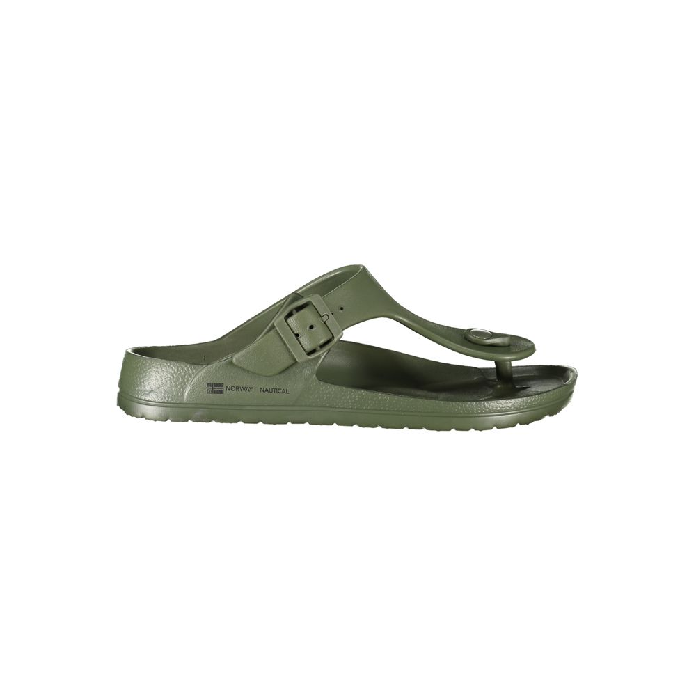 Norway 1963 Grüne Kunststoff-Sandalette