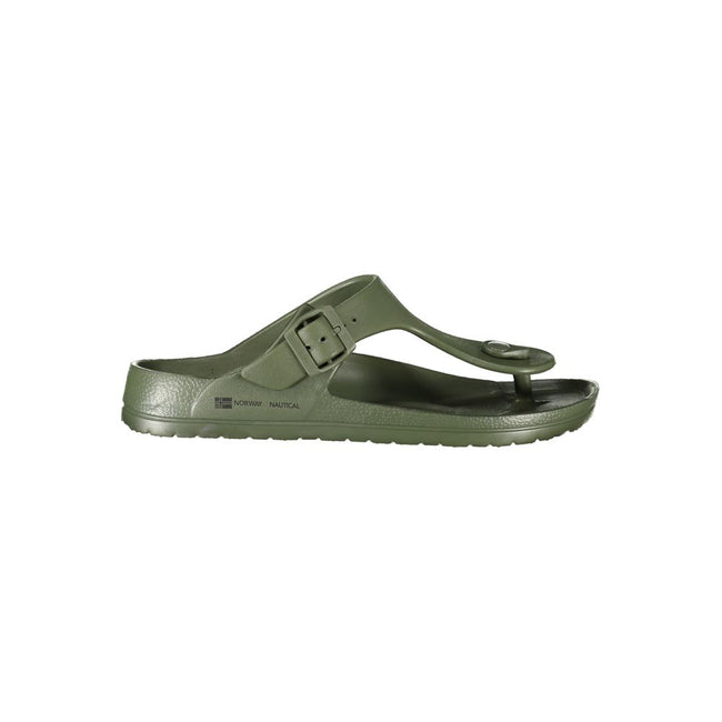 Norway 1963 Grüne Kunststoff-Sandalette