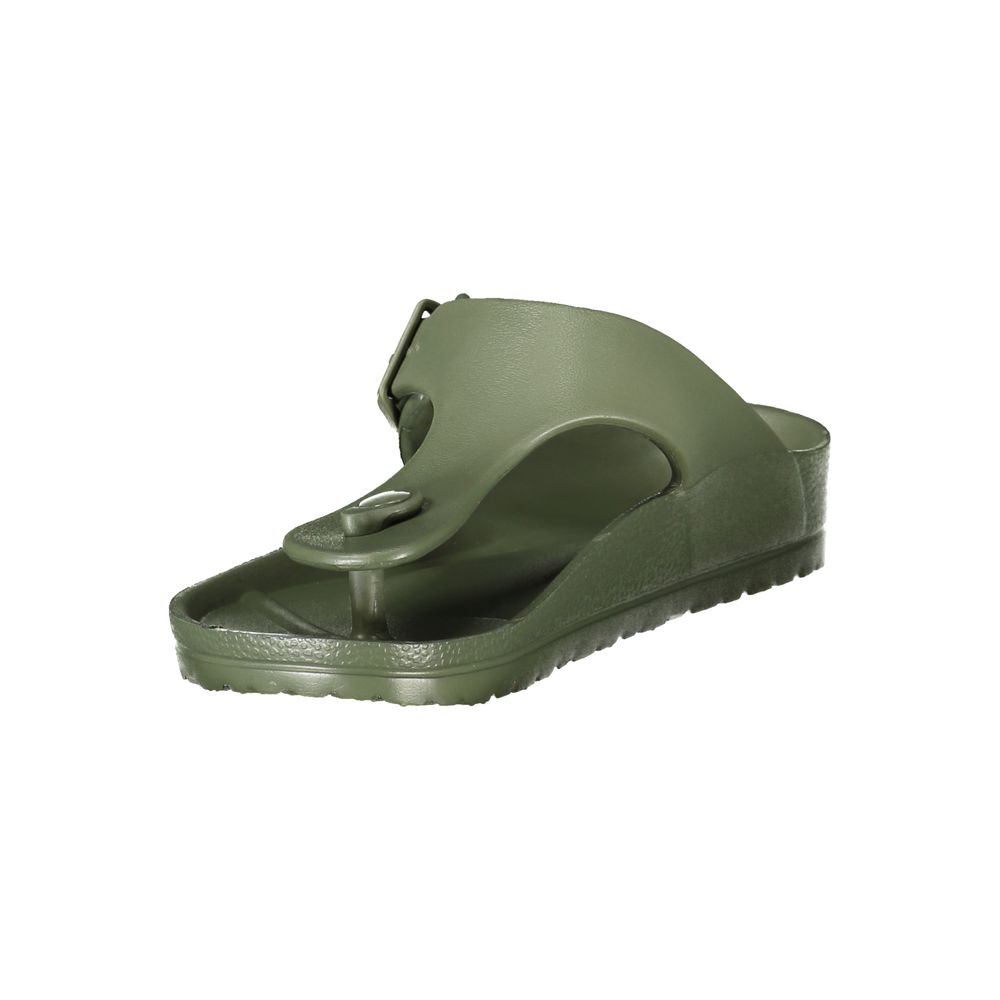 Norway 1963 Grüne Kunststoff-Sandalette