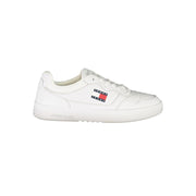 Tommy Hilfiger Bianco Herren-Sneaker weiß sportlich mit Logo und herausnehmbarer Einlegesohle