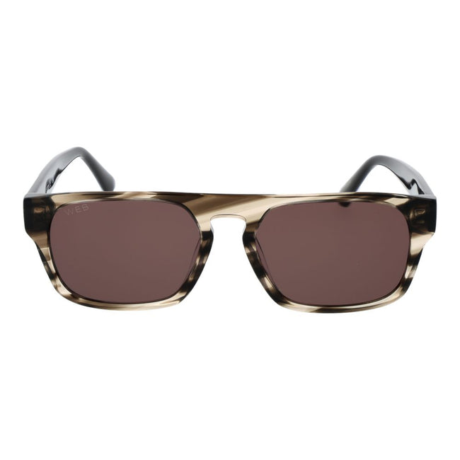 Web Gray Acetate Sunglasses