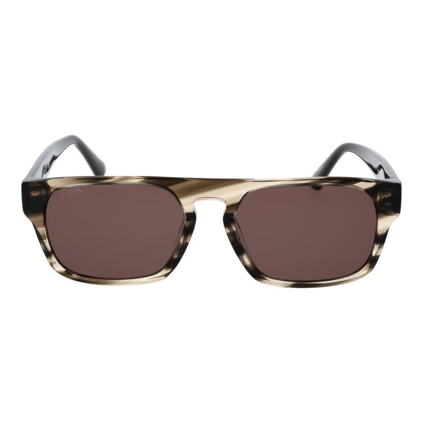 Web Gray Acetate Sunglasses