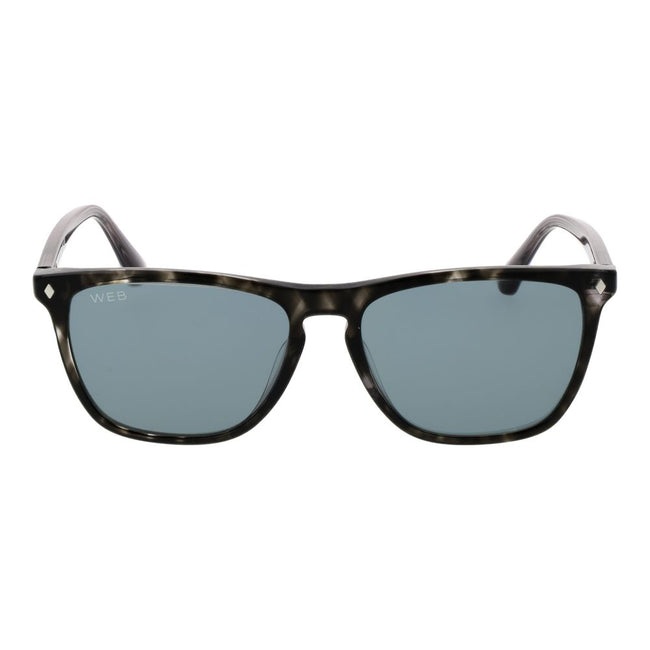 Web Schwarze Sonnenbrille aus Acetat