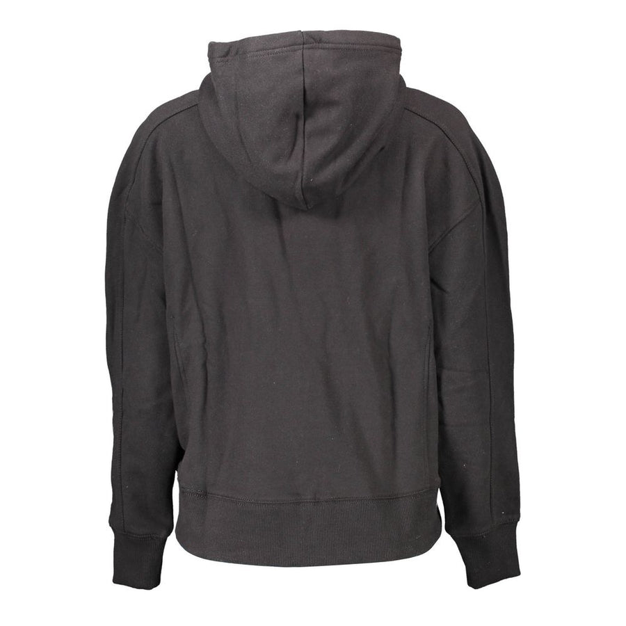 Calvin Klein Women's Black Cotton Hoodie